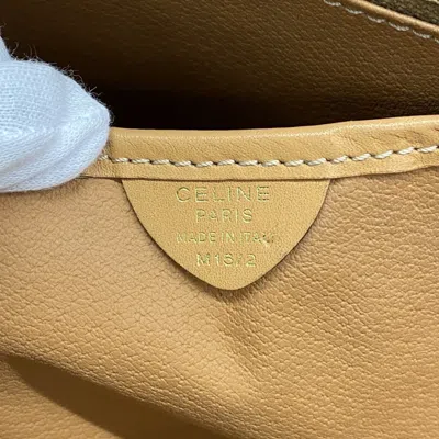 Pre-owned Celine Brown Pvc Tote Bag ()