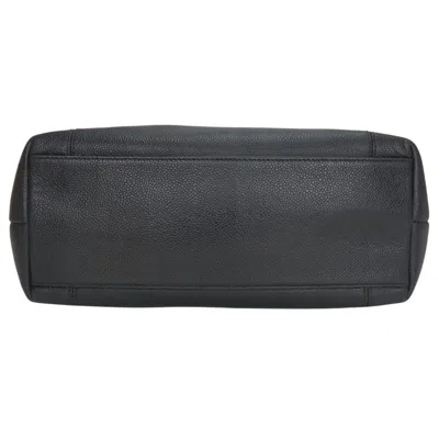 Pre-owned Chanel Black Grained Calfskin Tote Bag ()