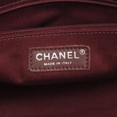 Pre-owned Chanel Black Leather Tote Bag ()