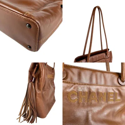 Pre-owned Chanel Brown Leather Shoulder Bag ()