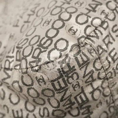 Pre-owned Chanel Gray Nylon Shoulder Bag ()