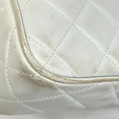 Pre-owned Chanel Sky Blue Leather Shoulder Bag ()