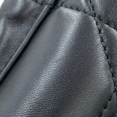 Pre-owned Dior Christian  Black Leather Backpack ()