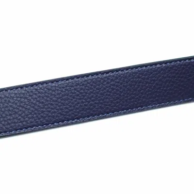 Pre-owned Coach Dark Navy Leather Shoulder Bag () In Blue