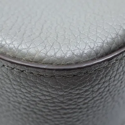 Pre-owned Coach Gray Leather Shoulder Bag ()