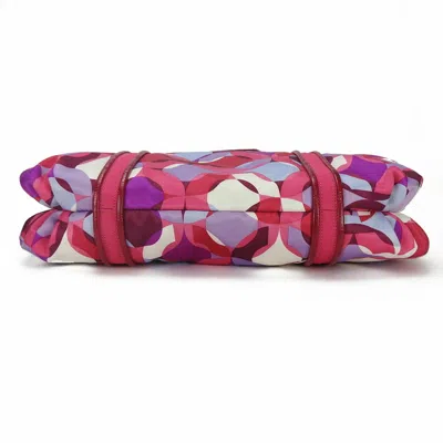 Pre-owned Coach Poppy Pink Tote Bag ()