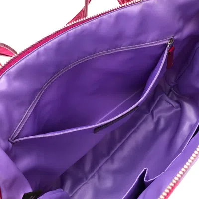 Pre-owned Coach Poppy Pink Tote Bag ()