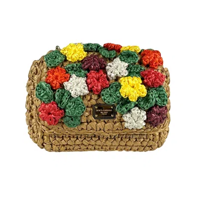 Pre-owned Dolce & Gabbana Multi-color Straw Shoulder Bag ()