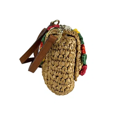 Pre-owned Dolce & Gabbana Multi-color Straw Shoulder Bag ()