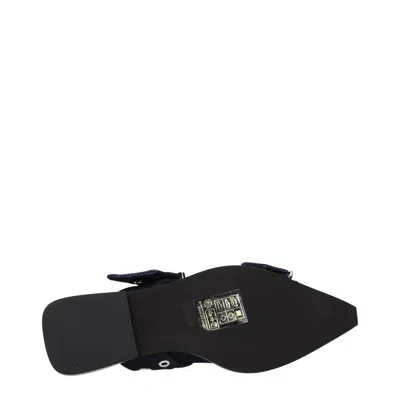 Ganni Ballerina With Buckle In Multi