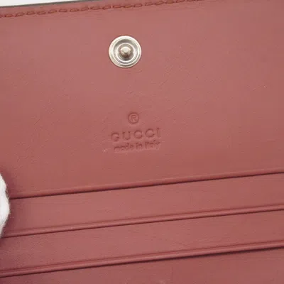 Pre-owned Gucci Beige Multi-color Pvc Wallet (bi-fold) ()