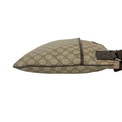 Pre-owned Gucci Brown Leather Pvc Shoulder Bag Tote Bag ()