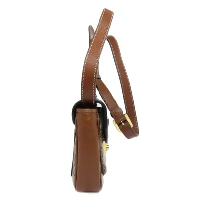 Pre-owned Gucci Brown Pvc Shoulder Bag ()