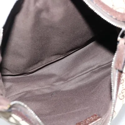 Pre-owned Gucci Gg Canvas Brown Canvas Shoulder Bag ()