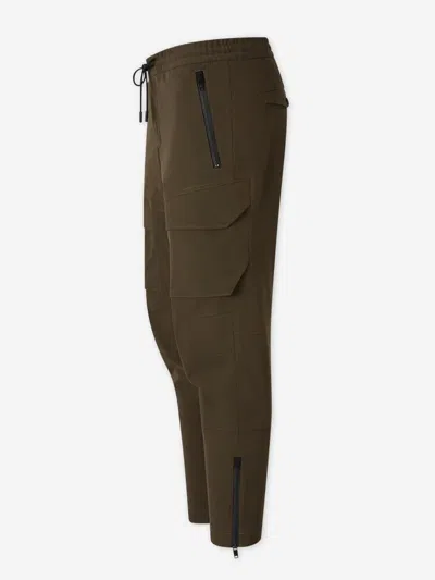 Pt Torino Technical Cargo Pants In Brown