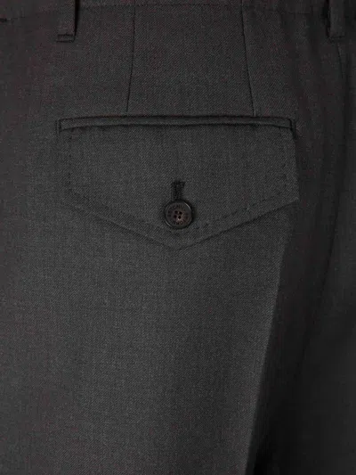 Setchu Wide Dress Pants In Gray