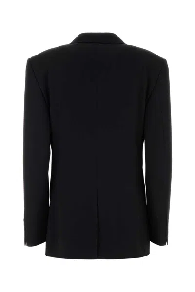 Balenciaga Standard Single-breasted Tailored Blazer In Black In Multi