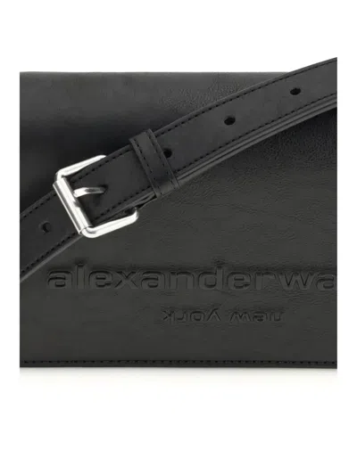 Alexander Wang Women Leather Shoulder Bag In Black