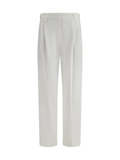 Brunello Cucinelli Women Classic Trousers In White