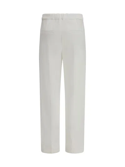 Brunello Cucinelli Women Classic Trousers In White