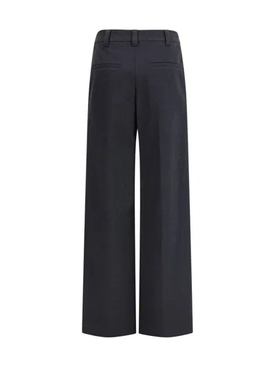 Brunello Cucinelli Women Tailored Trousers In Gray