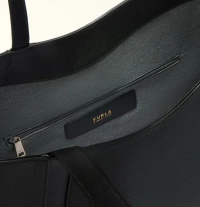 Furla Borsa Goccia L Tote Nera In Black