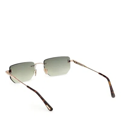 Tom Ford Eyewear Sunglasses In Green
