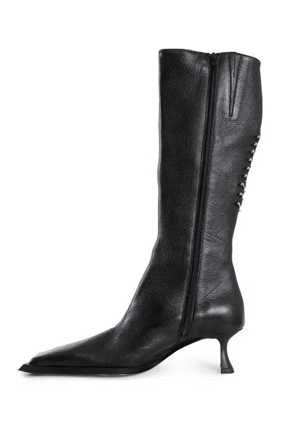 Miista Bianca Tall Boots In Black