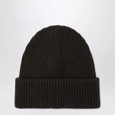 Almada Label Wool And Beanie In Brown