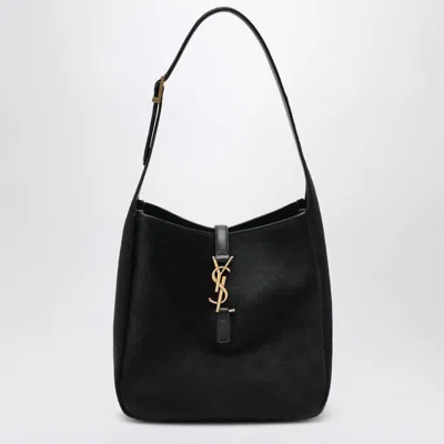 Saint Laurent Le 5 À 7 Shoulder Bag In Pony-effect In Black