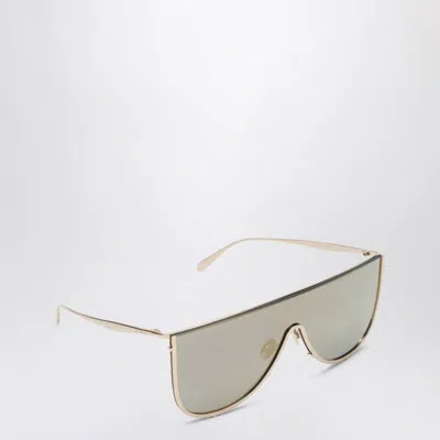 Alaïa Alaia Metal Mask-style Sunglasses Women In Metallic