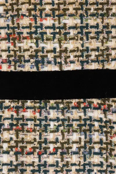 Valentino Garavani Multicolored Patterned Wool-blend Jacket In Brown