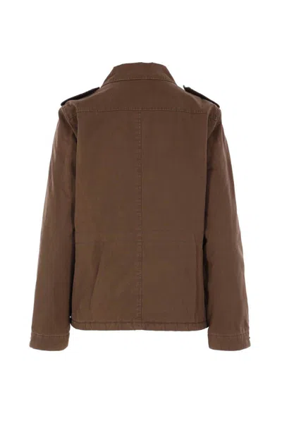 Aspesi Coats In Brown