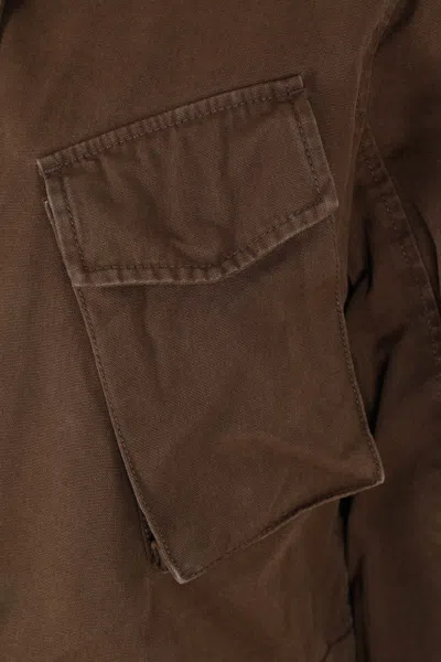 Aspesi Coats In Brown