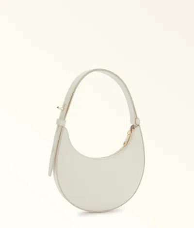 Furla Delizia Mini Shoulder Bag In White