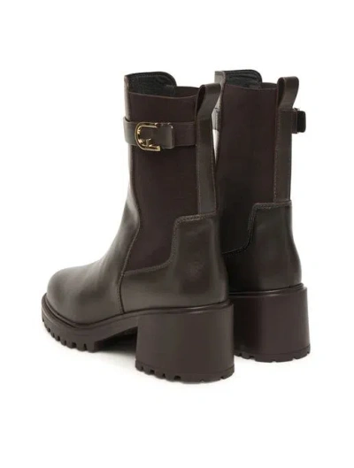 Furla Boots In Brown