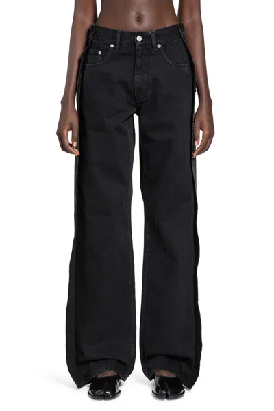 Mm6 Maison Margiela Jeans In Black