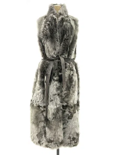 Yves Salomon Gilet In Green