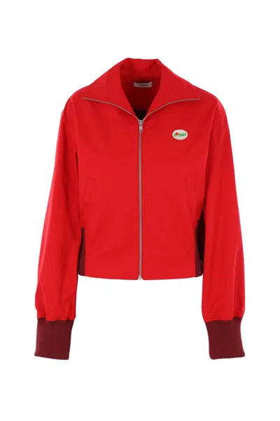 Zomer Harn Zip-fastening Jacket In Red
