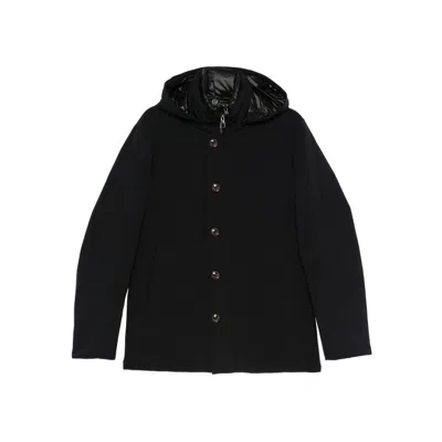 Montecore Men`s Down Padded Down Jacket In Black