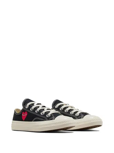 Comme Des Garcons Play Converse Comme Des Garçons Play Converse Ct70 Low Top Small Red Heart Shoes In Black