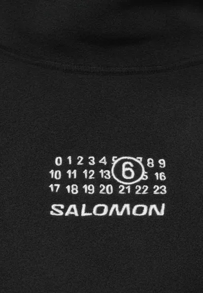 Mm6 Maison Margiela X Salomon Sportsjacket Clothing In Black