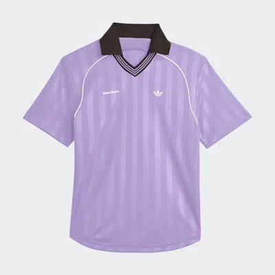 Adidas Originals By Wales Bonner Wb Ftbl T-shirt Clothing In Purple