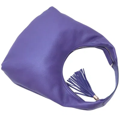 Pre-owned Gucci Purple Leather Shoulder Bag ()