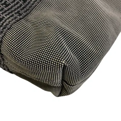 Pre-owned Hermes Black Canvas Tote Bag ()