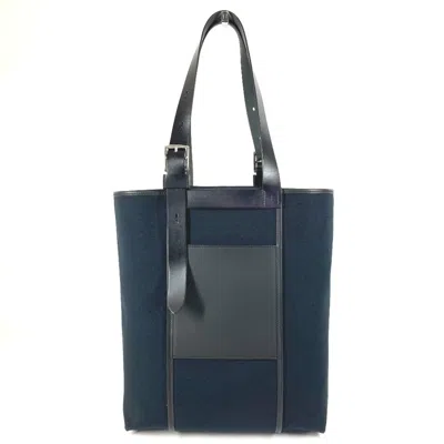 Pre-owned Hermes Black Leather Shoulder Bag Tote Bag ()
