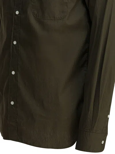 Beams Plus Green Cotton Shirt In Green