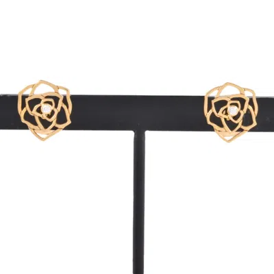 Pre-owned Piaget Pink Gold (18k) Stud Earrings () In Multi