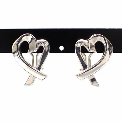 Pre-owned Tiffany & Co Loving Heart Stud Earrings () In Multi