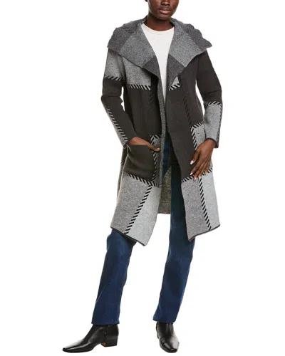 Joseph A . Cardigan Sweater In Gray